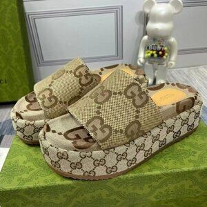 GUCCI GG Platform Women Sandal